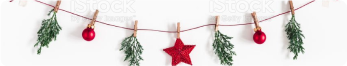 photo de guirlande de Noël